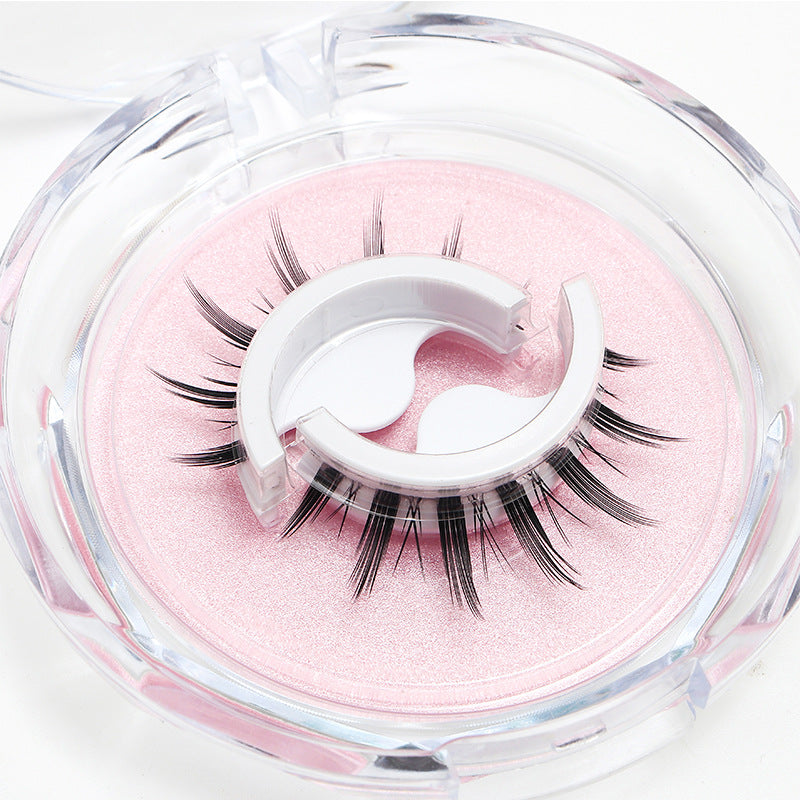 Dingsen false eyelashes self-adhesive eyelashes female natural glue-free stickers whole piece of eyelashes