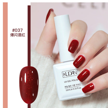 2023 new nail polish gel no odor ice transparent nude color transparent long-lasting quick-drying nail polish manicure nail polish gel wholesale