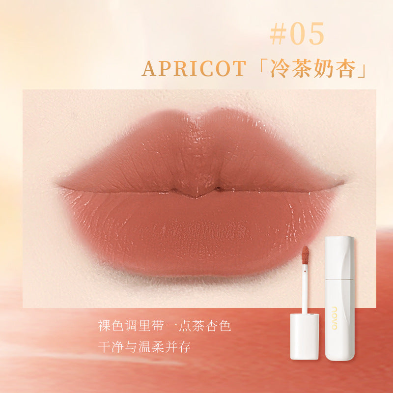 NOVO temptation soft mist lip glaze matte whitening lasting no fading no cup waterproof mist lip liquid student wholesale 