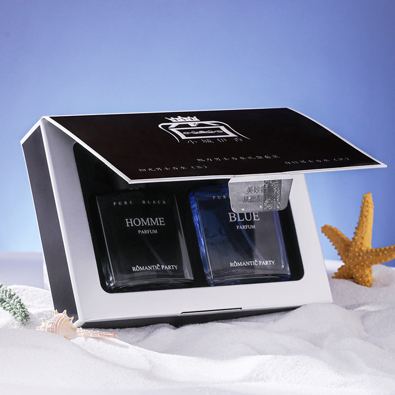 Xiaocheng Yixiang new charming men's perfume gift box lasting light fragrance cross-border hot-selling cologne perfume set wholesale