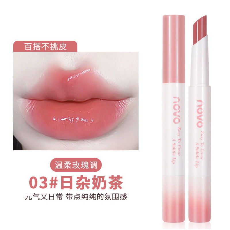 Makeup NOVO Charming Translucent Watery Lipstick Not Greasy Not Sticky Student Lip Glaze Wholesale Whitening Affordable Domestic Products 