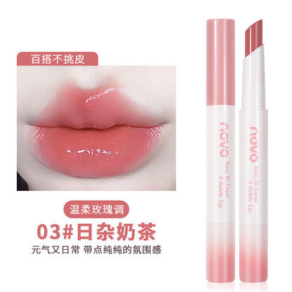 Makeup NOVO Charming Translucent Watery Lipstick Not Greasy Not Sticky Student Lip Glaze Wholesale Whitening Affordable Domestic Products 