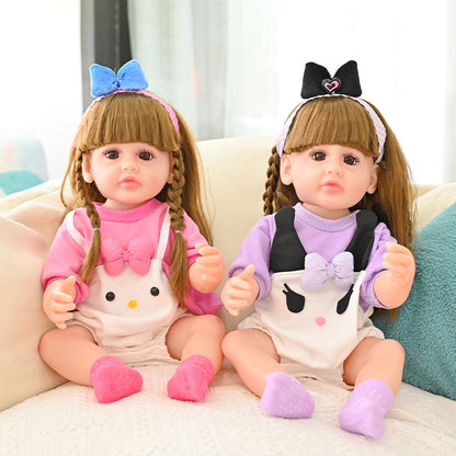 58CM Simulation Doll Baby Rebirth Doll Girl Toy Dressup Amazon eBay Cross-Border Supply Hot