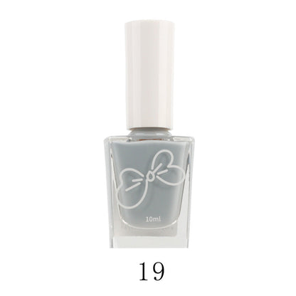 Oily nail polish, no baking, quick drying, non-peelable, non-stripping, safe, cross-border, odorless, nude nail polish for nail salons