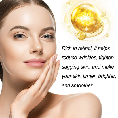 Hoygi Retinol Facial Moisturizer Lightens Facial Wrinkles, Nasoda Lines, Firms and Brightens Skin Anti-Wrinkle Cream 