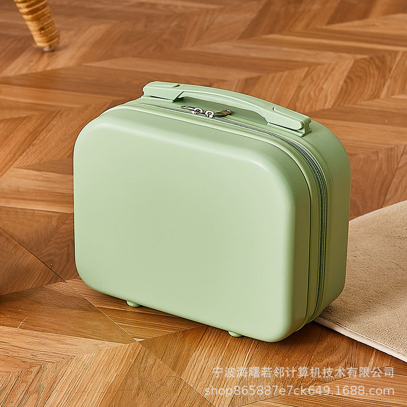 2024 souvenir 14 inch suitcase mother box holiday children's suitcase small gift box cosmetic bag wholesale 