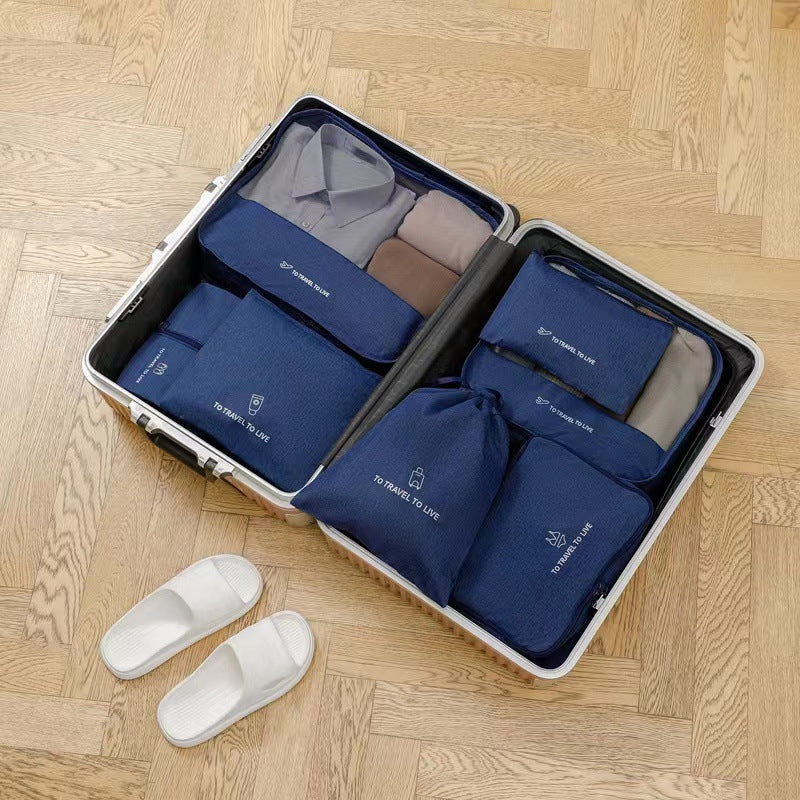 កំណែកូរ៉េ cationic 7-piece storage bag travelling clothes classifications 7-piece waterproof storage bag ផ្គត់ផ្គង់រោងចក្រ 