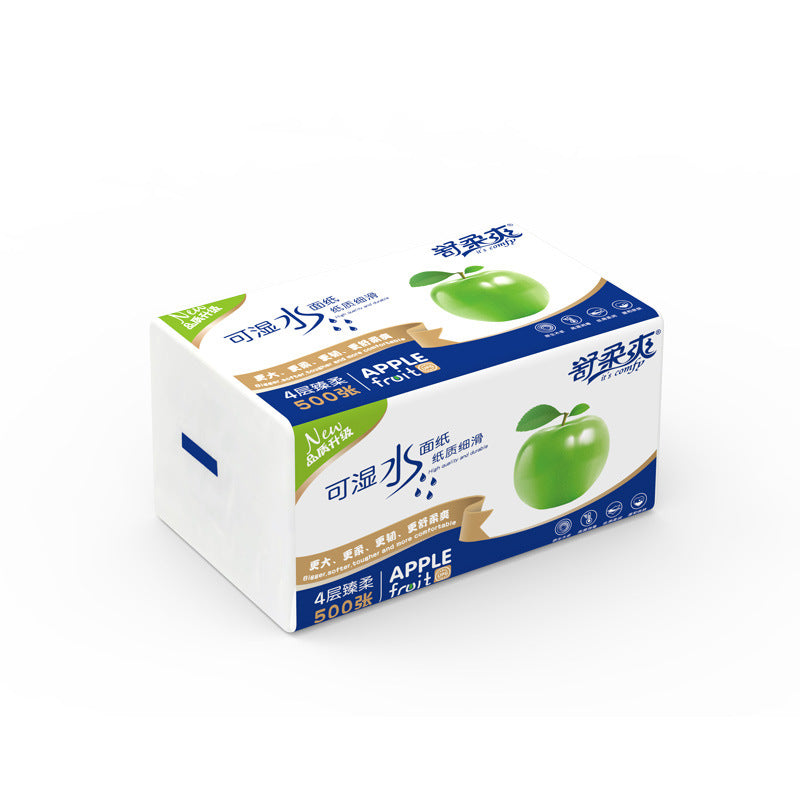 Soft and refreshing tissue samples 6-8 original paper thickened catering napkins household facial tissues