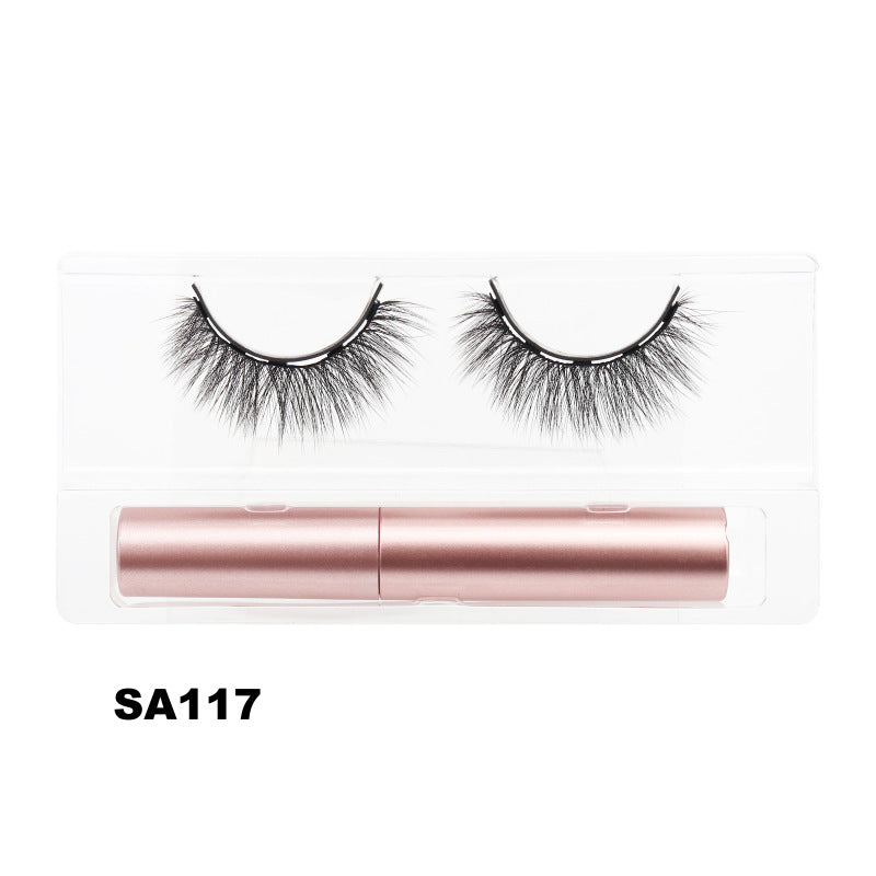 DINGSE magnetic eyelashes single pair false eyelashes glue-free eyelashes magnetic eyeliner natural eyelashes