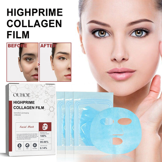 OUHOE collagen mask moisturizes and tightens the skin, anti-wrinkle and anti-aging, reduces wrinkles and fine lines 