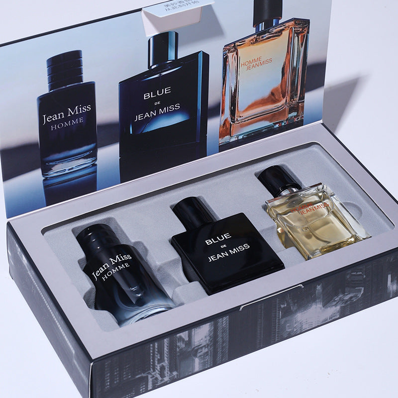 Cross-border popular men's cologne perfume set long-lasting fragrance small town Yixiang Vietnamese women's perfume gift box wholesale