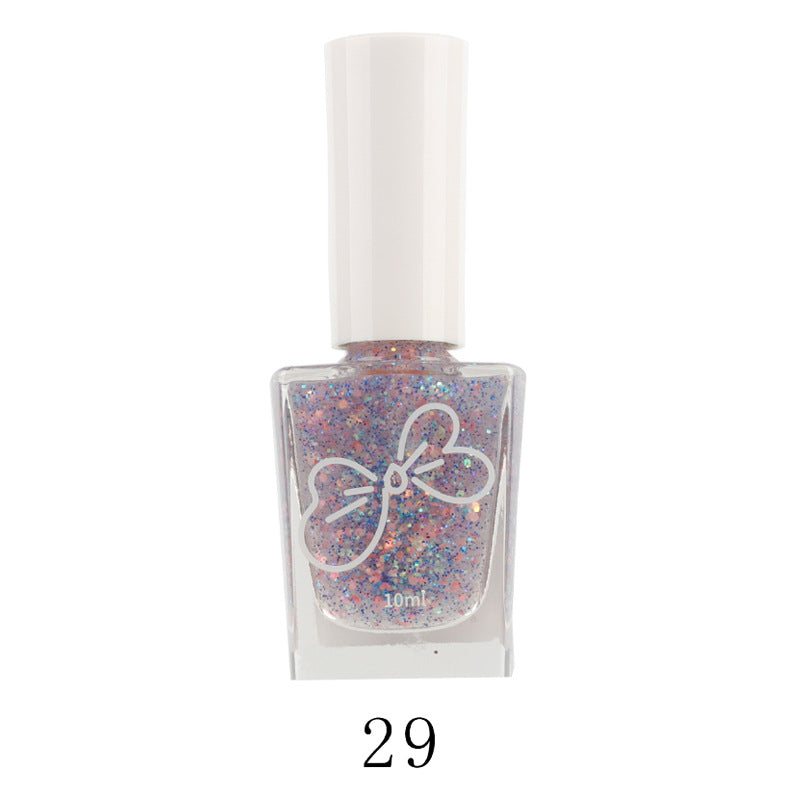 Lucia summer oily 30-color nail polish, no baking, long-lasting, non-peelable, quick-drying, obvious white nail polish wholesale