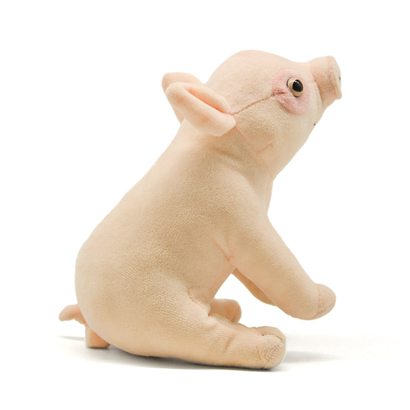 Simulation Animal Pig Plush Toy Creative New Sitting Pig Doll Doll Children's Gift