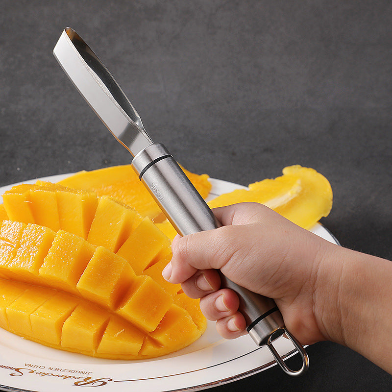 New 304 stainless steel mango corer multifunctional meat remover fruit tool pineapple corer mango knife