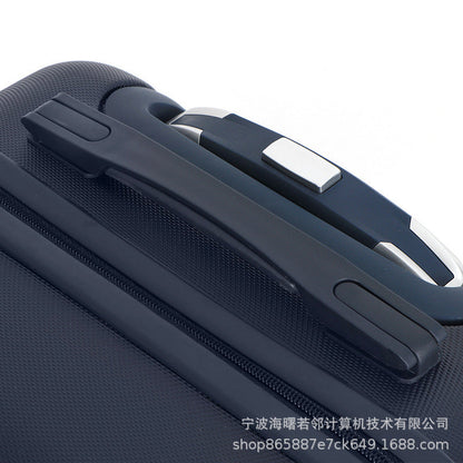 Cross-border special supply ABS material strong waterproof universal wheel trolley case boarding case gift travel password box wholesale 