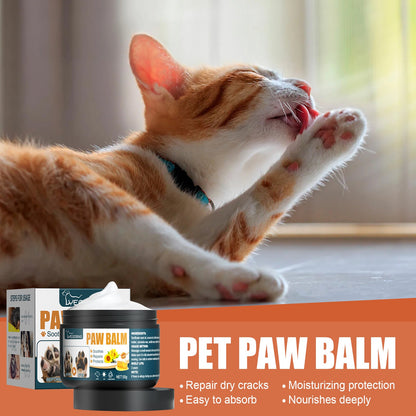 YEGBONG Pet Paw Cream Dog Cat Paw Protector Anti-drying and Moisturizing Foot Paw Care Cream 