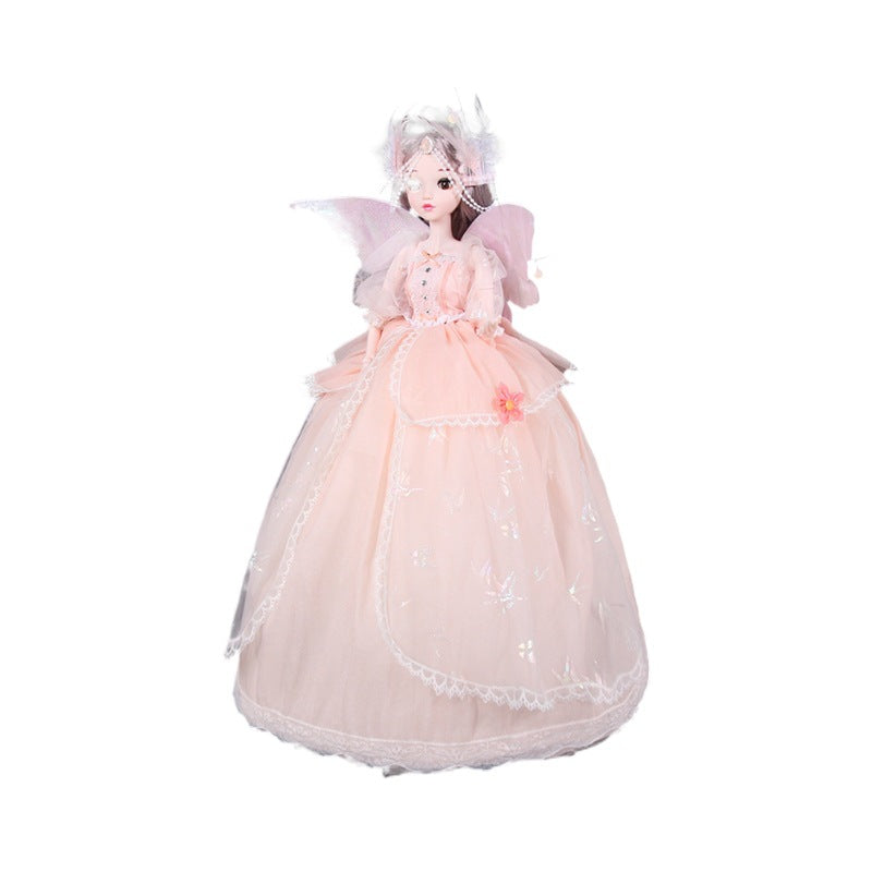 Oversized Tulle Skirt Princess Yade Barbie Doll 60cm Music Girl Gift Children Toys Wholesale