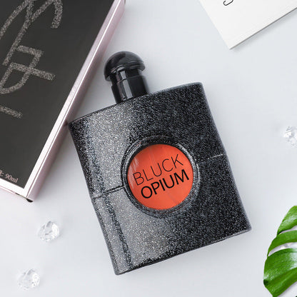 Gefelia Black Coffee Opium Women's Perfume Student Internet Celebrity Hot Sale Fresh Natural Lasting Eau de Toilette 90ml 