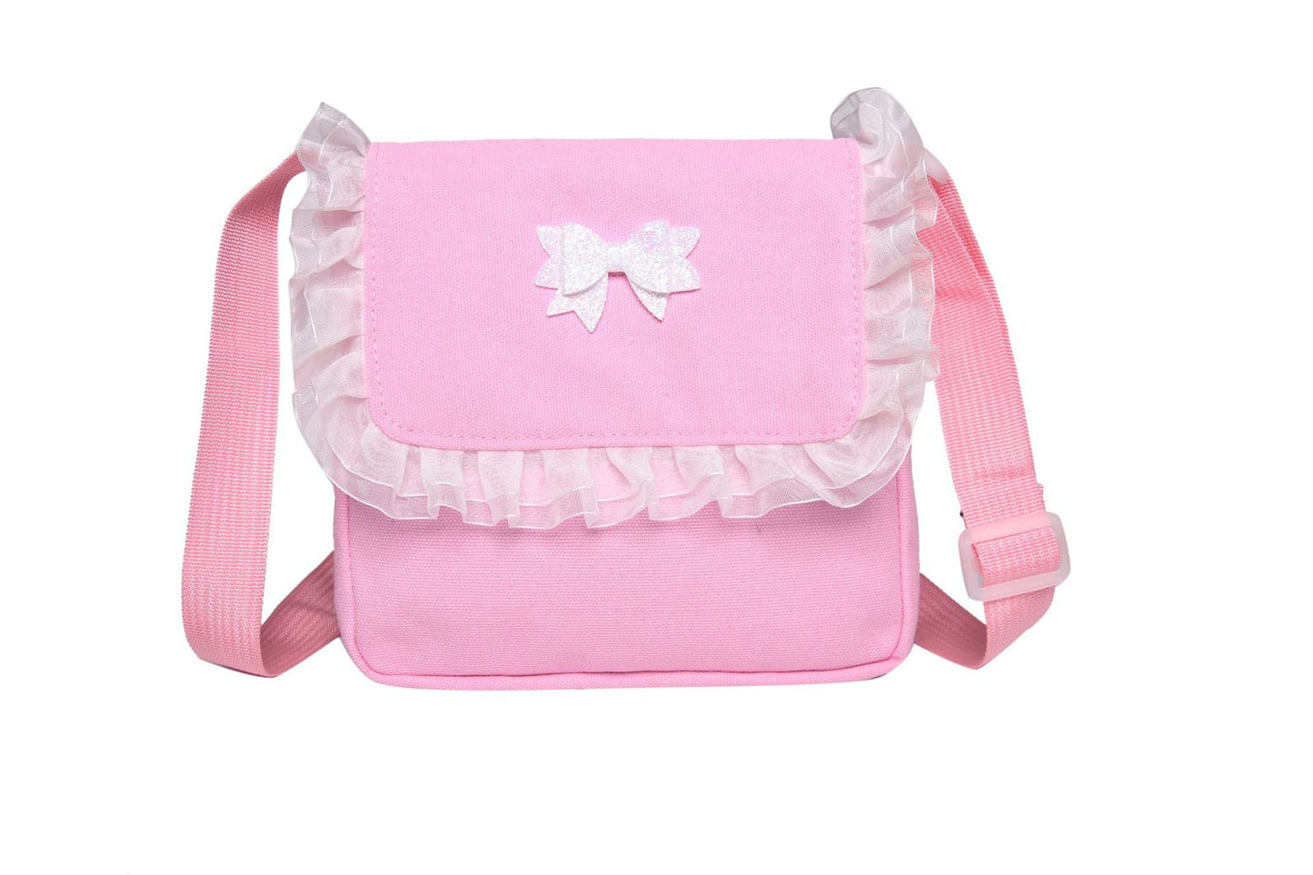 Japanese soft girl loli shoulder bag 2024 new bow lace messenger bag multi-color cute cute girl ins 