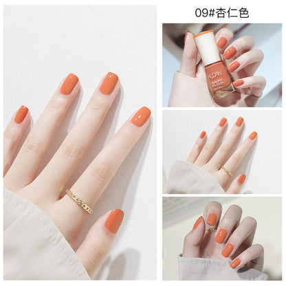 New oily nail polish, non-peelable, no-bake, long-lasting, no odor, natural and quick-drying, cross-border nail polish wholesale