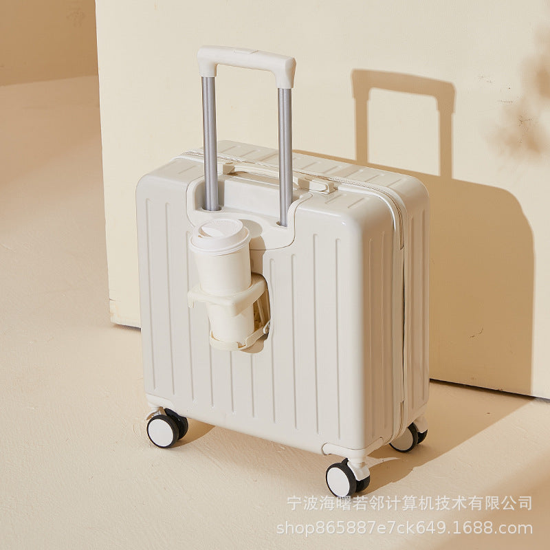 Luggage cabin suitcase small silent men business ins fashion travel trolley case 20 