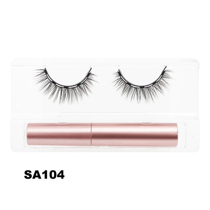 DINGSE magnetic eyelashes single pair false eyelashes glue-free eyelashes magnetic eyeliner natural eyelashes