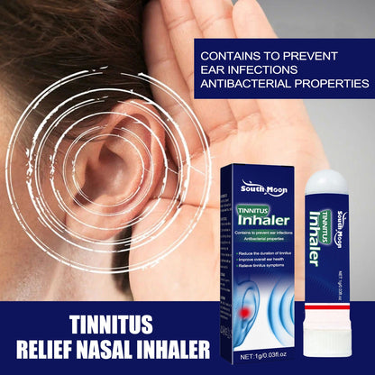 South Moon Tinnitus Relief Nasal Inhalation Relieves Tinnitus Back of the Ear Itch Ear Discomfort Soothing Care Nasal Inhalation 