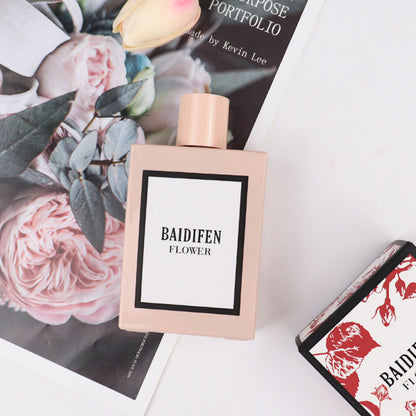 Bodifen Flower Bloom Women's Perfume Long-lasting Light Fragrance Long-lasting Light Fragrance Internet Celebrity Hot Selling Niche Fragrance Cross-border Wholesale 