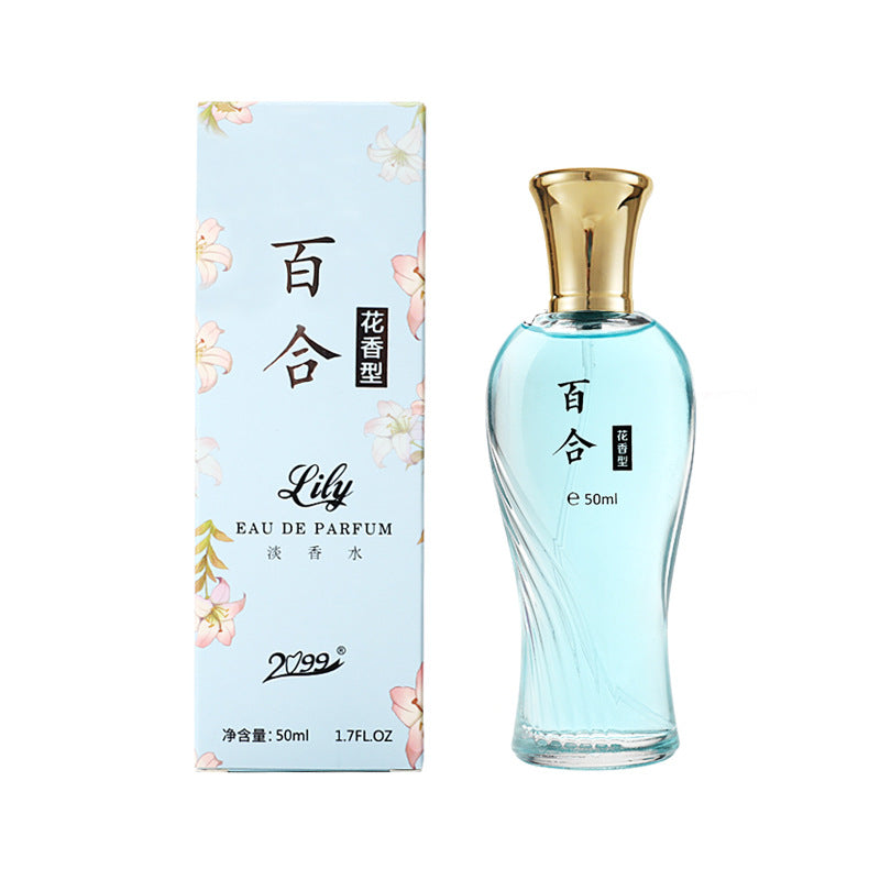 2099 Rose Osmanthus Yellow Horn Orchid Jasmine Fragrance Perfume for Women Long-lasting Light Fragrance Fresh and Natural Student Wholesale 