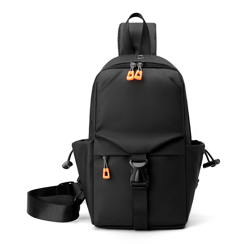 Cross-border chest bag men's new men's shoulder bag casual sports messenger bag waterproof multifunctional backpack wholesale 