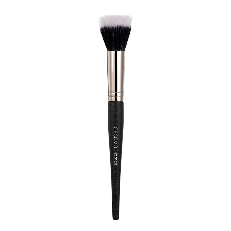 GECOMO Flat head dot blush brush មិនស៊ីម្សៅ ហើយងាយស្រួលក្នុងការផាត់មុខ ជក់ផាត់មុខ Make up artist beauty