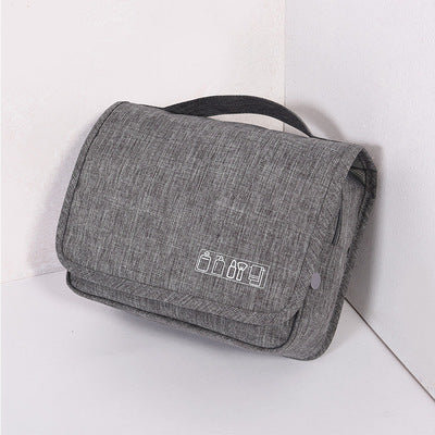 Travel waterproof cationic hook toiletry bag large home bathroom cosmetics storage hanging bag beauty makeup storage bag 