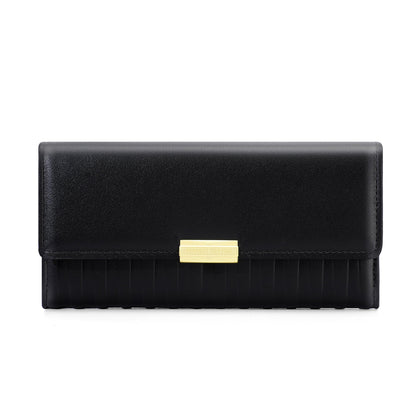 Perfect For You long women's wallet tri-fold fashion large capacity coin purse high-end clutch bag 