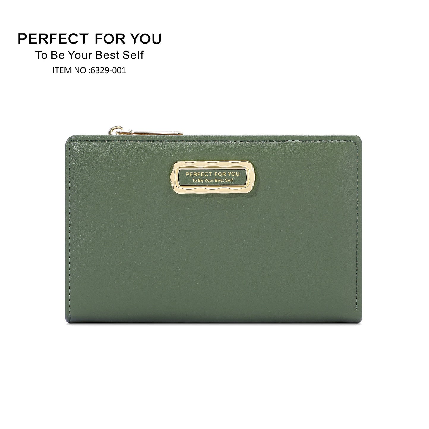 Perfect For You ladies wallet Korean version multifunctional solid color pu long cross-border clutch wallet 