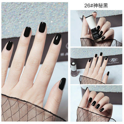 New oily nail polish, non-peelable, no-bake, long-lasting, no odor, natural and quick-drying, cross-border nail polish wholesale