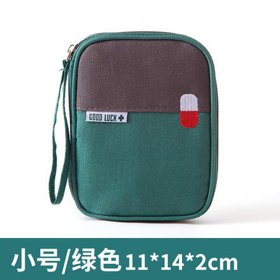 Portable medical epidemic prevention kit medical first aid kit student children outdoor travel medicine storage box health bag wholesale 