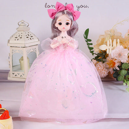 New style tulle skirt 32cm Barbie doll wholesale girl children's toys doll music singing Yade Barbie