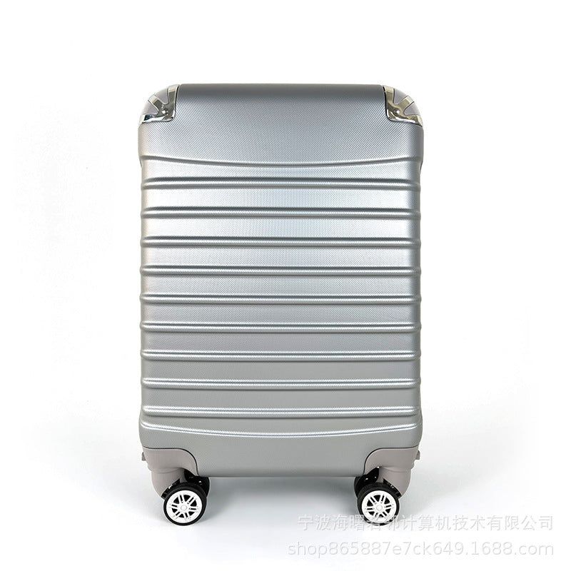 ABS semi-finished suitcase 1 foreign trade special 8 inch 20 inch luggage strong waterproof universal wheel trolley case can be customized 