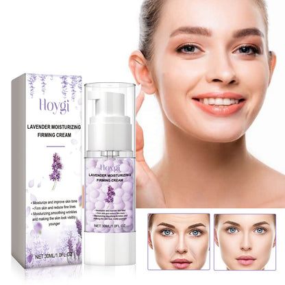 Hoygi lavender anti-aging brightening moisturizing firming cream fades fine lines moisturizing whitening anti-wrinkle 