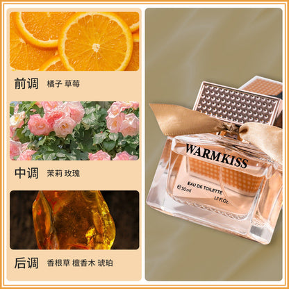 Warmkiss Douyin stall cross-border foreign trade Vietnam fashion lady fresh light fragrance long-lasting niche women's perfume