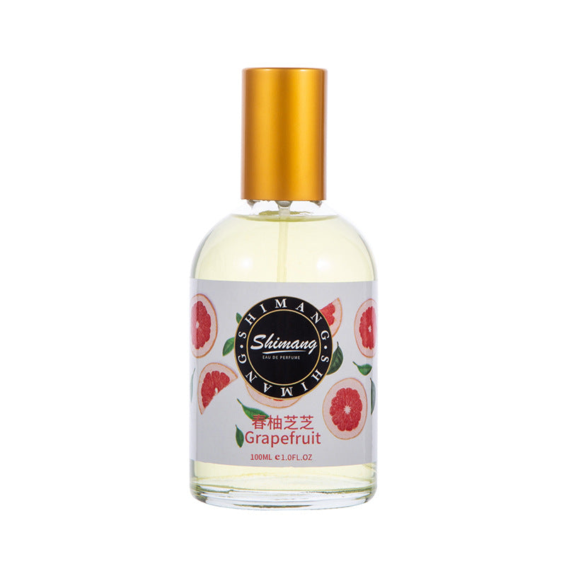 Shimang grape peach women's perfume long-lasting light fragrance natural fresh floral and fruity fragrance Douyin same style 100ml