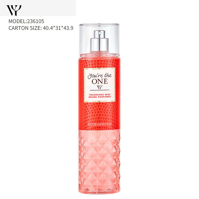 Cross-border Southeast Asian hot-selling Victoria Flower Season Fragrance Body Spray Diamond-shaped women's perfume long-lasting fragrance light fragrance