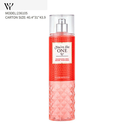 Cross-border Southeast Asian hot-selling Victoria Flower Season Fragrance Body Spray Diamond-shaped women's perfume long-lasting fragrance light fragrance