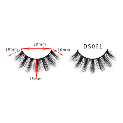 DINGSEN false eyelashes factory cross-border stable supply manufacturers wholesale cotton thread stems 5 pairs A-10 comfortable and soft