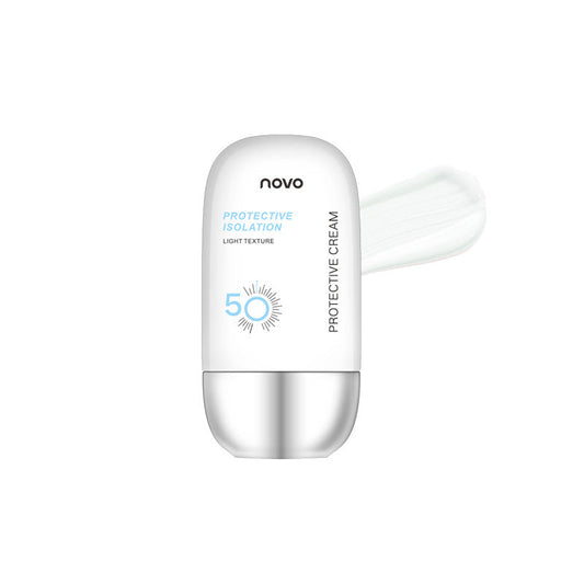 novo water-infused soft protective milky serum transparent isolation protection mild refreshing moisturizing female light hydrating cream