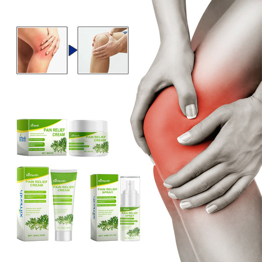 Ximonth Artemisia argyi muscle and bone pain relief series relieves waist, shoulder, cervical spine, knee and joint pain care cream 