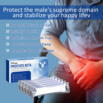 EELHOE men's care gel relieves men's prostate discomfort and strengthens the body vitality massage care gel 