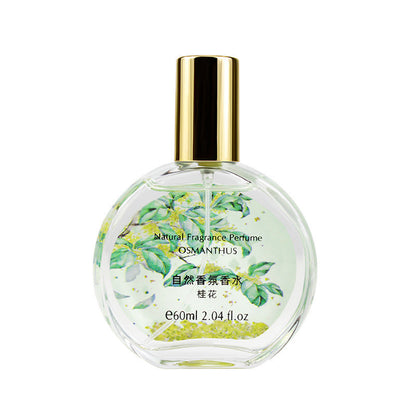 New osmanthus perfume for women, long-lasting, fresh, light floral fragrance, jasmine rose, women's perfume, live broadcast hit