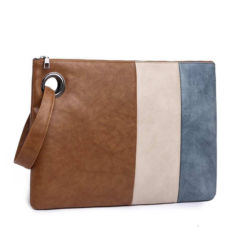 Cross-border trend retro underarm bag small bag women's new men's daily travel clutch bag women