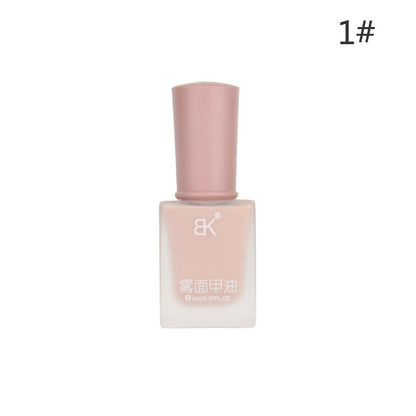 bk2024 summer fashion matte matte oily nail polish no baking long-lasting not easy to fall off can not be peeled frosted wholesale